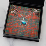 Sea Turtle Necklace To My Beautiful Soulmate Necklace In Your Eyes I Have Found My Home Clan MacDougall Ancient Tartan Blue Turtle Necklace