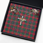 To My Beautiful Soulmate Necklace In Your Eyes I Have Found My Home Clan Haig Tartan Cross Dancing Necklace