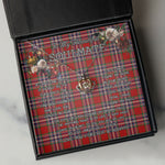 To My Beautiful Soulmate Necklace In Your Eyes I Have Found My Home Clan MacFarlane Red Tartan Crown Pendant Necklace