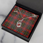 To My Beautiful Soulmate Necklace In Your Eyes I Have Found My Home Clan Somerville Tartan Rising Phoenix Necklace