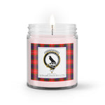 Soy Wax Candle - Buffalo Plaid Candle Clan Crest Badge Abernethy Tartan Plaid Soy Wax Candle, oil candle, candle handmade, wax candle, soy wax, nature wax, natural soy wax, natural soy candles, natural candle