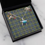 Sea Turtle Necklace To My Beautiful Soulmate Necklace In Your Eyes I Have Found My Home Clan MacLellan Tartan Blue Turtle Necklace