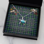 Sea Turtle Necklace To My Beautiful Soulmate Necklace In Your Eyes I Have Found My Home Clan Bannatyne Tartan Blue Turtle Necklace