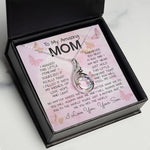 To My Mom Necklace From Son Gift Ideas For Mother's Day Phoenix Rising Necklace