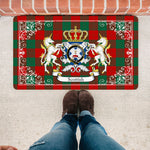 Doormat - Welcome Mat Scottish Erskine Tartan Door Mat, Plaid Doormat