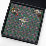 To My Beautiful Soulmate Necklace In Your Eyes I Have Found My Home Clan MacFarlane Hunting Tartan Cross Dancing Necklace
