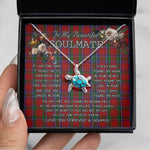 Sea Turtle Necklace To My Beautiful Soulmate Necklace In Your Eyes I Have Found My Home Clan Sinclair Tartan Blue Turtle Necklace, Valentine Necklace Gift for Girlfriend Clan Mitchell Ancient Tartan Sunflower Pendant Necklace, Scottish Tartan Jewelry, valentine necklace, necklace girlfriend, necklace for wife, cute necklaces for girlfriend, jewelry for girlfriend, to my soulmate necklace, to my future wife necklace