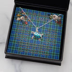 Sea Turtle Necklace To My Beautiful Soulmate Necklace In Your Eyes I Have Found My Home Clan Falconer Tartan Blue Turtle Necklace