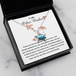 Opal Turtle Necklace - Bonus Mom Necklace, Other Mother Neckalce, Gift For Bonus Mom Second Mom Necklace
