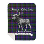 Scotstee Shop Plaid Tartan Blanket With Moose Clan MacCallum of Berwick Plaid Blanket, plaid blanket australia,plaid blanket canada,plaid christmas blanket,plaid fleece sherpa blanket,plaid sherpa blanket canada,plaid sherpa blanket lipstick,plaid sherpa blanket pink,plaid sherpa blanket queen