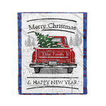 Tartan Blanket Vintage Red Truck with Christmas Tree Family Scottish Clan Elliot plaid blanket, red plaid blanket, buffalo plaid blanket, green plaid blanket, plaid fleece blanket, blue plaid blanket, red tartan blanket, tartan plaid blanket, black and white plaid blanket, , christmas plaid blanket, orange plaid blanket, tartan plaid throw blanket, pink plaid blanket, brown plaid blanket, buffalo check blanket