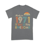 Vintage 1971 Made in 1971 50th birthday 50 years old Gift Birthday Shirt For 50th Birthday Shirt mens vintage 1971 t shirt - Scotstee Shop