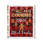 Products Personalized Gift Tartan Plaid Blanket Clan Ettrick With Christmas Cookie Baking Crew Christmas Gift Blanket, Plaid Blanket, Christmas Fleece Blanket, Christmas Blanket, Tartan Blanket, Scottish Blanket, Scotland Blanket, Family Name Blanket, Custom Blanket, Personalized Blanket