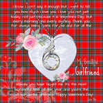 Rising Phoenix Necklace - Valentine Necklace Clan Binning Tartan Gift for Girlfriend, Gift for My Wife Rising Phoenix Necklace