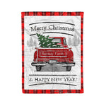 Tartan Blanket Vintage Red Truck with Christmas Tree Family Scottish Clan Ramsay plaid blanket, red plaid blanket, buffalo plaid blanket, green plaid blanket, plaid fleece blanket, blue plaid blanket, red tartan blanket, tartan plaid blanket, black and white plaid blanket, , christmas plaid blanket, orange plaid blanket, tartan plaid throw blanket, pink plaid blanket, brown plaid blanket, buffalo check blanket