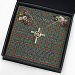 To My Beautiful Soulmate Necklace In Your Eyes I Have Found My Home Clan Bisset Tartan Cross Dancing Necklace