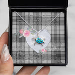 Sea Turtle Necklace Gift for My Beautiful Girlfriend Valentines Necklace Clan Glen Grey Tartan Blue Turtle Necklace, Valentine Necklace Gift for Girlfriend Clan Mitchell Ancient Tartan Sunflower Pendant Necklace, Scottish Tartan Jewelry, valentine necklace, necklace girlfriend, necklace for wife, cute necklaces for girlfriend, jewelry for girlfriend, to my soulmate necklace, to my future wife necklace