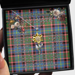 To My Beautiful Soulmate Sunflower Necklace In Your Eyes I Have Found My Home Clan Stirling Tartan Jewelry For Girlfriend