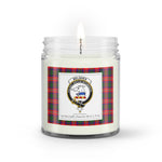 Soy Wax Candle - Buffalo Plaid Candle Clan Crest Badge Belshes Tartan Plaid Soy Wax Candle, oil candle, candle handmade, wax candle, soy wax, nature wax, natural soy wax, natural soy candles, natural candle