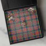 To My Beautiful Soulmate Necklace In Your Eyes I Have Found My Home Clan MacPherson Ancient Tartan Crown Pendant Necklace