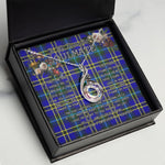 To My Beautiful Soulmate Necklace In Your Eyes I Have Found My Home Clan Weir Tartan Rising Phoenix Necklace