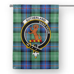 Garden Flag Sutherland I Old Ancient Tartan Flag Clan Badge Tartan House Flag