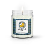 Soy Wax Candle - Buffalo Plaid Candle Clan Badge Campbell Ancient Tartan Plaid Soy Wax Candle, oil candle, candle handmade, wax candle, soy wax, nature wax, natural soy wax, natural soy candles, natural candle