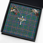 To My Beautiful Soulmate Necklace In Your Eyes I Have Found My Home Clan Carmichael Ancient Tartan Cross Dancing Necklace