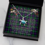 Sea Turtle Necklace To My Beautiful Soulmate Necklace In Your Eyes I Have Found My Home Clan Campbell Of Cawdor Modern Tartan Blue Turtle Necklace