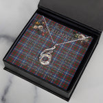 To My Beautiful Soulmate Necklace In Your Eyes I Have Found My Home Clan Dalmahoy Tartan Rising Phoenix Necklace