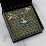 Sea Turtle Necklace To My Beautiful Soulmate Necklace In Your Eyes I Have Found My Home Clan Walkinshaw Tartan Blue Turtle Necklace