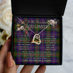 To My Beautiful Soulmate Necklace In Your Eyes I Have Found My Home Clan Cameron Of Erracht Modern Tartan Forever Love Necklace