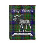 Tartan Blanket With Moose Clan Adam Plaid Blanket Tartan Plaid Fleece Blanket, Christmas Blanket, tartan blanket, plaid blanket, red plaid blanket, buffalo plaid blanket, green plaid blanket, plaid fleece blanket, blue plaid blanket, red tartan blanket, tartan plaid blanket, black and white plaid blanket, christmas plaid blanket, orange plaid blanket, tartan plaid throw blanket, pink plaid blanket, brown plaid blanket, buffalo check blanket