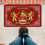 Doormat - Tartan Door Mat The Family Drummond Welcome Mat, Plaid Doormat Scottish