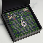 To My Beautiful Soulmate Necklace In Your Eyes I Have Found My Home Clan Campbell Of Breadalbane Modern Tartan Rising Phoenix Necklace