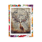 Scotstee Shop - Personalized To my husband design Letter to husband Fleece Blanket