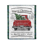 Tartan Blanket Vintage Red Truck with Christmas Tree Family Scottish Clan Campbell Ancient plaid blanket, red plaid blanket, buffalo plaid blanket, green plaid blanket, plaid fleece blanket, blue plaid blanket, red tartan blanket, tartan plaid blanket, black and white plaid blanket, , christmas plaid blanket, orange plaid blanket, tartan plaid throw blanket, pink plaid blanket, brown plaid blanket, buffalo check blanket
