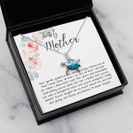 Opal Turtle Necklace - To Mom - Gentle Guidance