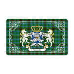 Doormat - Welcome Mat Scottish Duncan of Sketraw Clan Badge Tartan Door Mat, Plaid Doormat