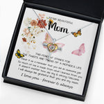 Cross Dancing Necklace - Mom Necklace Gift - To My Mom - Twists & Turns Gift Set Mom Necklace