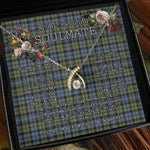 To My Beautiful Soulmate Necklace In Your Eyes I Have Found My Home Clan Campbell Faded Tartan Wishbone Dancing Necklace