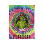 Scotstee Shop - Scotstee Shop Blanket Alien Gangsta Rapper Space UFO Rainbow Hippie Fleece Blanket