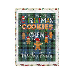Personalized Gift Tartan Plaid Blanket Clan MacKay Ancient With Christmas Cookie Baking Crew Christmas Gift Blanket, Plaid Blanket, Christmas Fleece Blanket, Christmas Blanket, Tartan Blanket, Scottish Blanket, Scotland Blanket, Family Name Blanket, Custom Blanket, Personalized Blanket