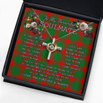 To My Beautiful Soulmate Necklace In Your Eyes I Have Found My Home Clan Middleton Tartan Cross Dancing Necklace