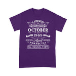 Vintage October 1969 Years Old Birthday Gift Birthday Shirt Vintage 1969 T Shirt - Scotstee Shop