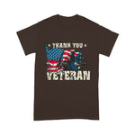 Scotstee Shop - Thank You Veteran US Flag Soldiers Vintage Men Gift 4th Of July Shirt