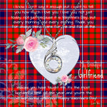Rising Phoenix Necklace - Valentine Necklace Clan Cameron Of Lochiel Modern Tartan Gift for Girlfriend, Gift for My Wife Rising Phoenix Necklace