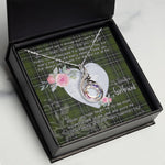 Rising Phoenix Necklace - Valentine Necklace Clan MacLean Hunting Tartan Gift for Girlfriend, Gift for My Wife Rising Phoenix Necklace