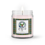 Soy Wax Candle - Buffalo Plaid Candle Clan Badge Bisset Tartan Plaid Soy Wax Candle, oil candle, candle handmade, wax candle, soy wax, nature wax, natural soy wax, natural soy candles, natural candle