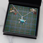 Sea Turtle Necklace To My Beautiful Soulmate Necklace In Your Eyes I Have Found My Home Clan Ogilvie Hunting Ancient Tartan Blue Turtle Necklace